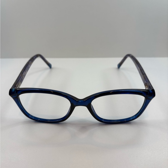 FRAMES ONLY - ENHANCE 4051 DARK COBALT 51•17•140 Eyeglasses Frames - Picture 4 of 15